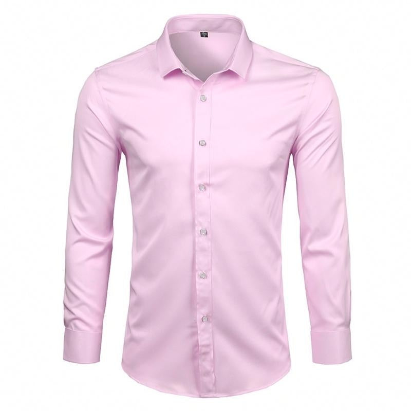 Camisa Social Lisa Conforto Anti Amassado